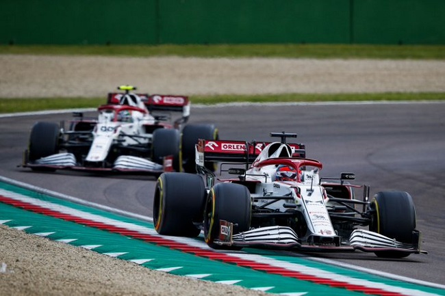 Alfa Romeo F1 Team ORLEN termina qualificação para o Grande Prémio