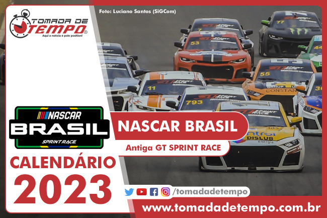 NASCAR BRASIL (Sprint Race) - Calendário 2023 - Tomada de Tempo