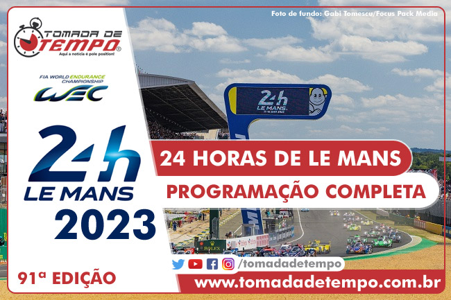 TURISMO NACIONAL – Programação, Horários e Transmissão – Curitiba/PR (3ª  Etapa) – 2021 - Tomada de Tempo