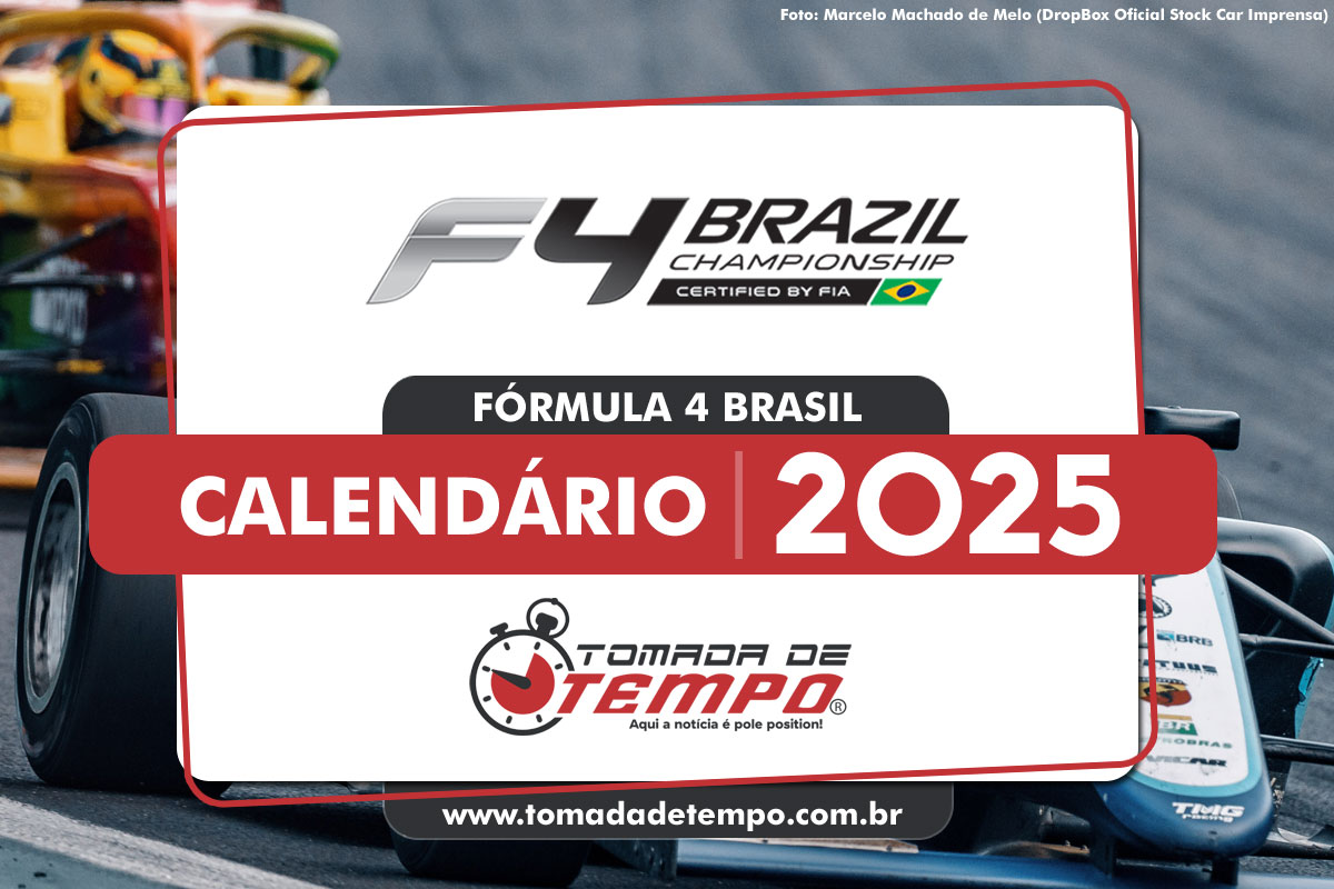 Calendário da F4 BRASIL - 2025