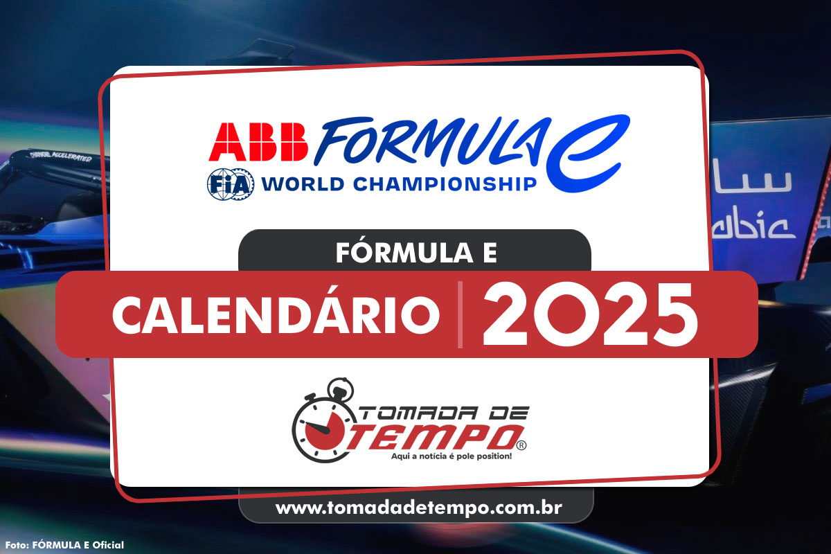 Calendário da FÓRMULA E em 2025