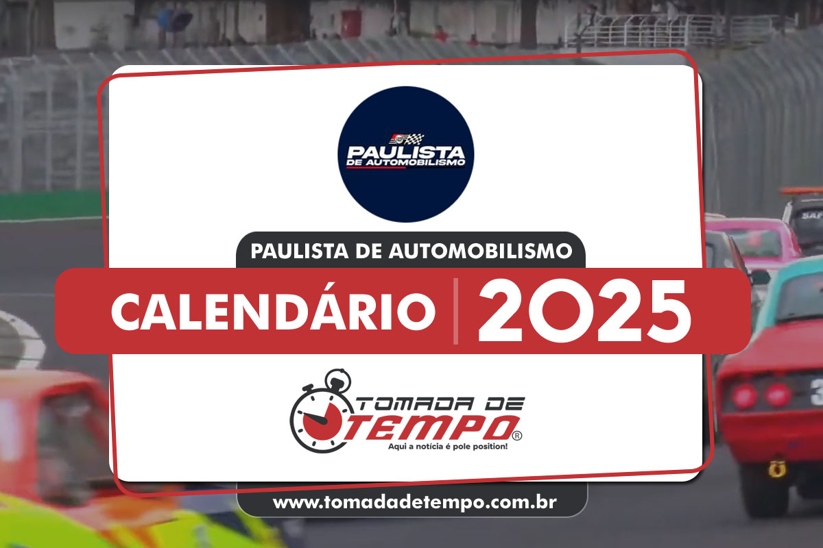 Calendário do PAULISTA DE AUTOMOBILISMO - 2025