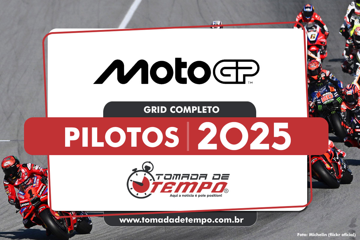 MOTO GP - Pilotos e equipes de 2025