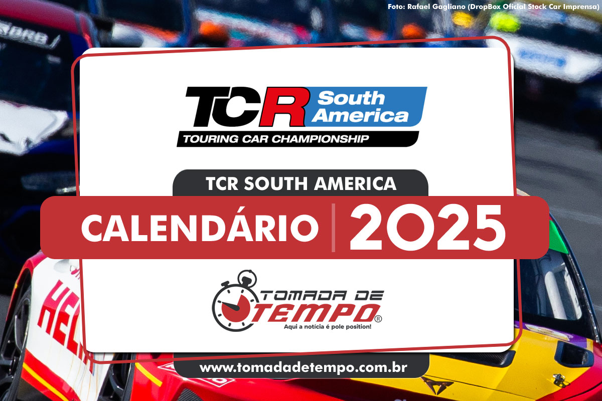 Calendário do TCR SOUTH AMERICA - 2025