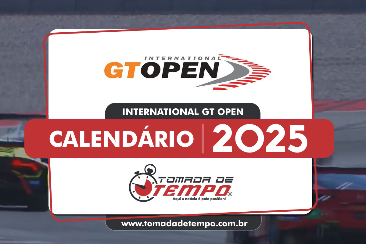 INTERNATIONAL GT OPEN Calendário 2025 Tomada de Tempo