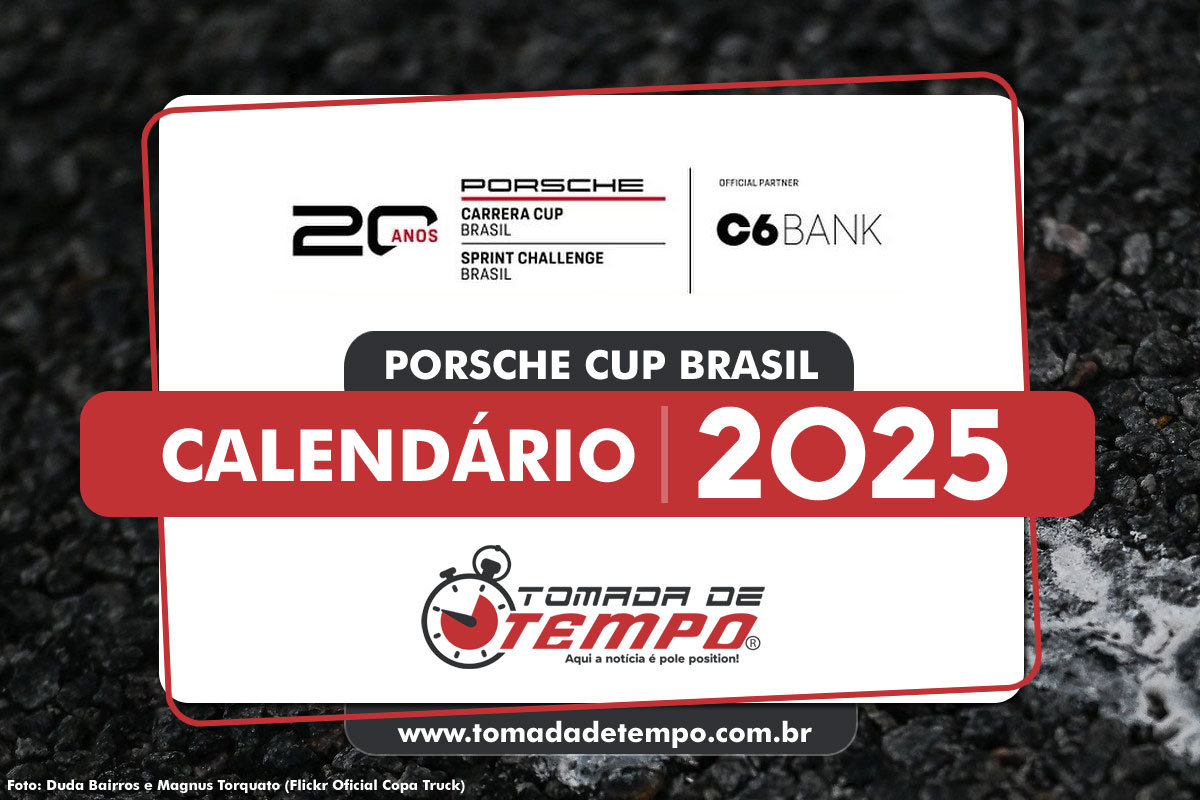 Porsche Cup Brasil - Calendário de 2025